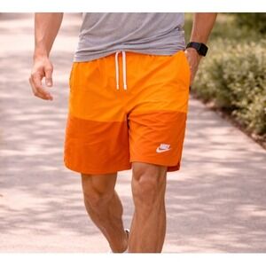 NWT Nike Men Sportswear Sport Essentials Lined Flow Boardshort Size L Athleisure